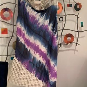 Magnificent calypso brand beach skirt with sequins